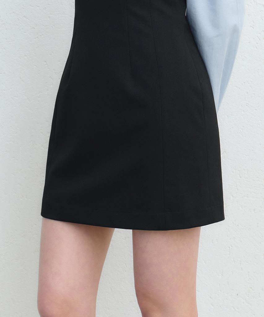 Musinsa Standard Woman Sleeveless Formal Mini Dress [Black]