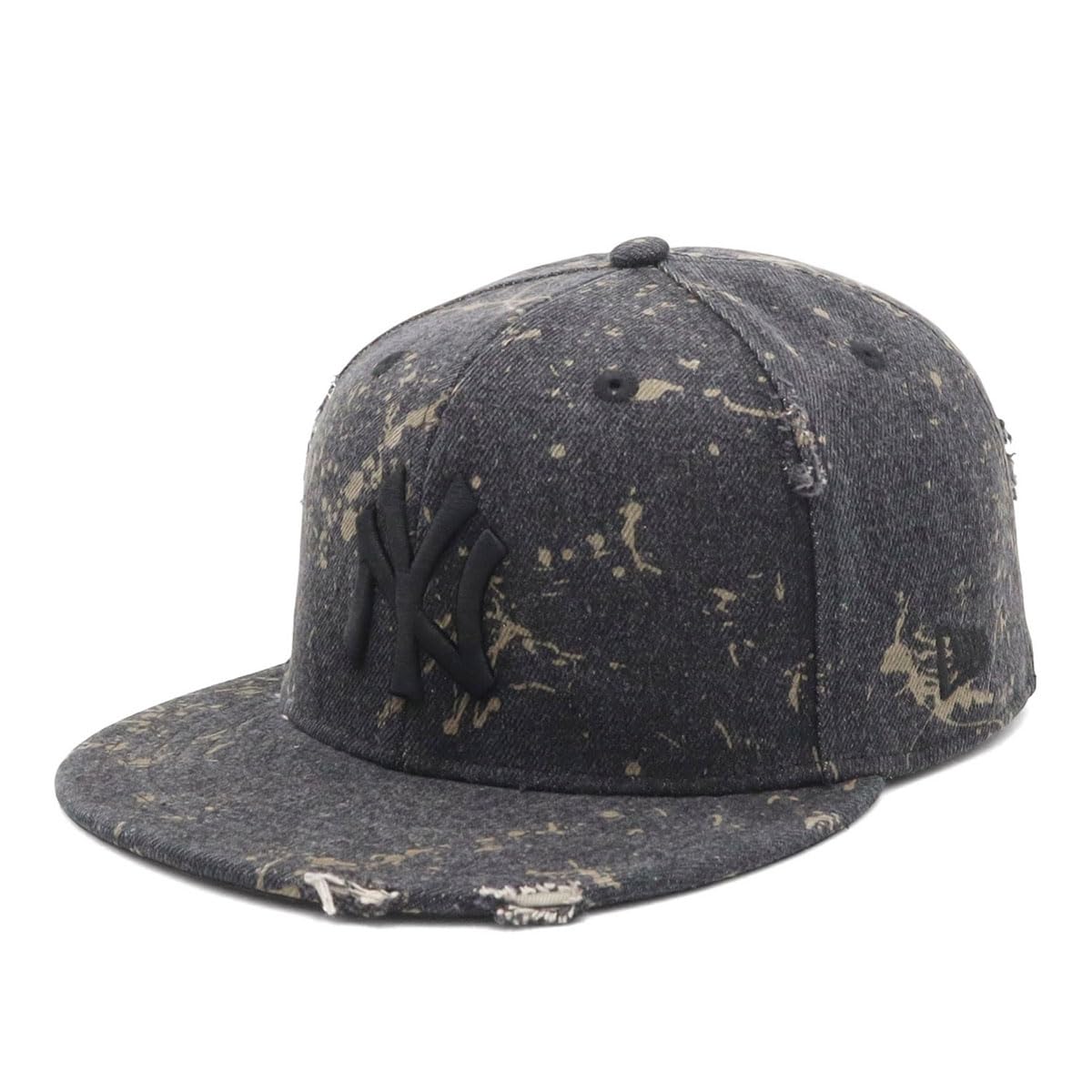 Кепка New Era 59FIFTY 15196613 NER34C1618 Кепка New Era Splash Denim MLB Эксклюзив от ONSPOTZ Splash Paint Denim MLB Нью-Йорк Янкиз MLB 59FIFTY Стильная