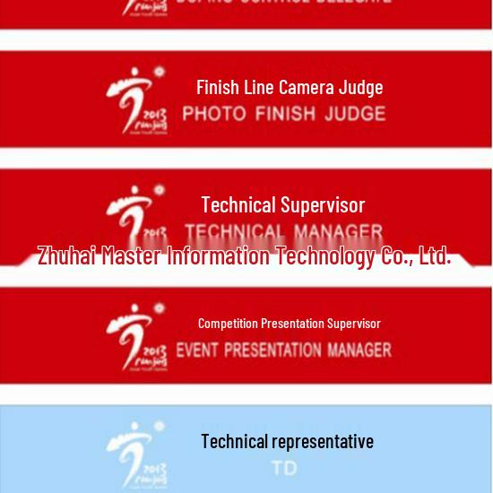 High-quality Domestic Sports Competition Armbands, Cloth Labels & Sleeve Badges