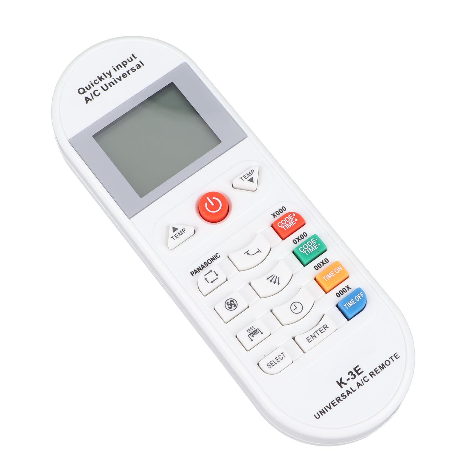 

Air Conditioner Remote Control Universal Lightweight Portable AC Remote Air Conditioning Controller for Replacement