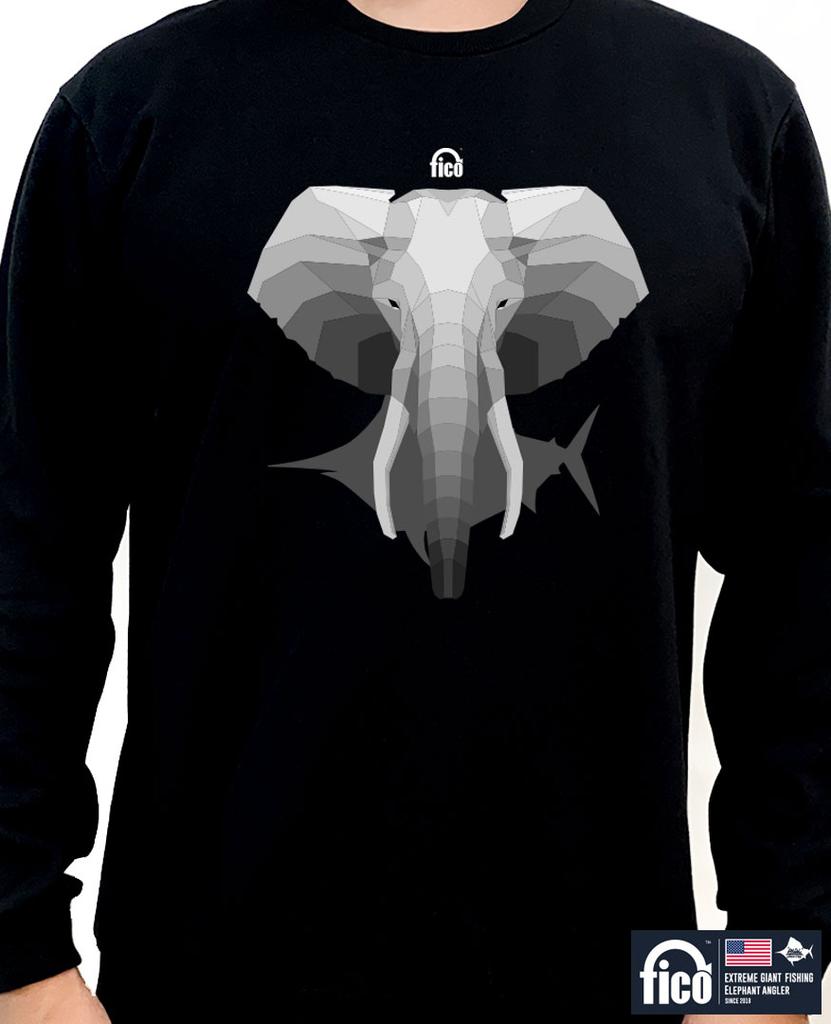 DOLDOL Fico-Mtm-16 Extreme Fishing Pico Character Graphic Sweatshirt Long Sleeve