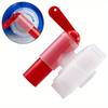 1pc DIN61 Plastic Dispenser Valve for 15-60 Liter Canning Taps -European Standard, Wall Mounted Garden Hose Faucet with Handle