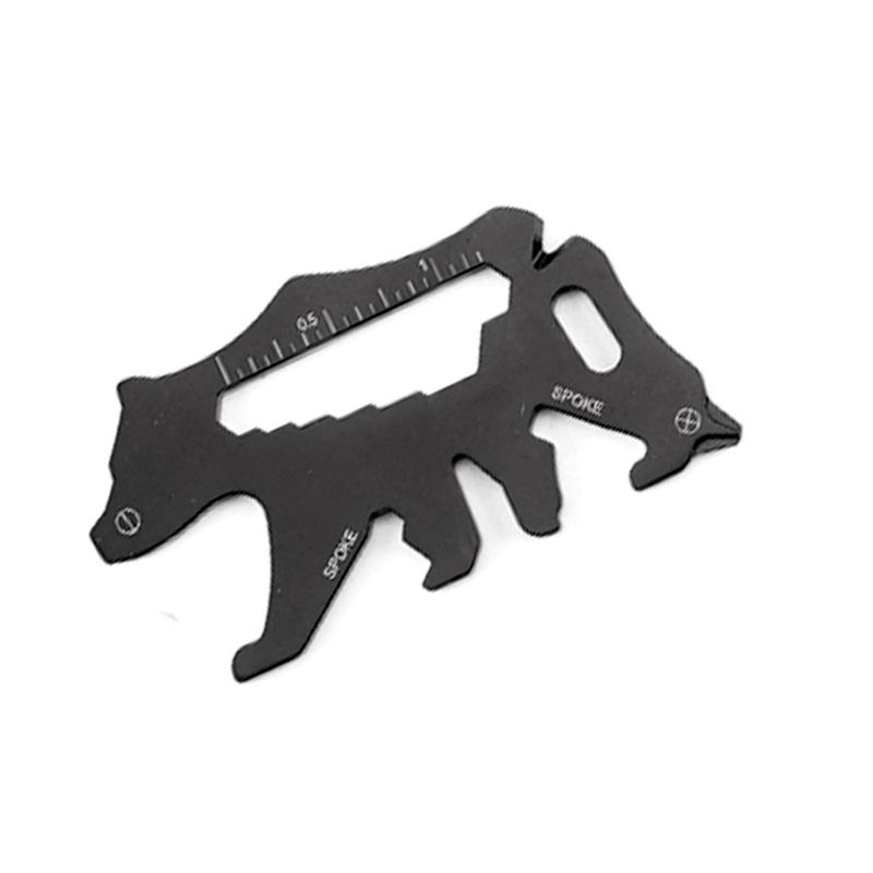 Animal Shape Multifunctional Keychain Tool: EDC Outdoor Accessory