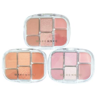Wakemake Soft Sheer Multi Palette 6.4g, 1 Piece, 01 Coral Hertz