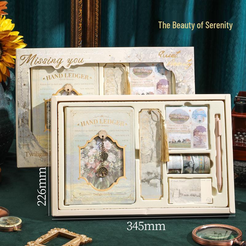Vintage Art Journal Gift Set for Students - Birthday & Back-to-School Surprise