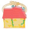 Official Disney Store Belle Cottage Micro Micro Toy Belle and Philip Micro Portable Travel Toy Playset with Travel Toy with Surprise Playset, Set,