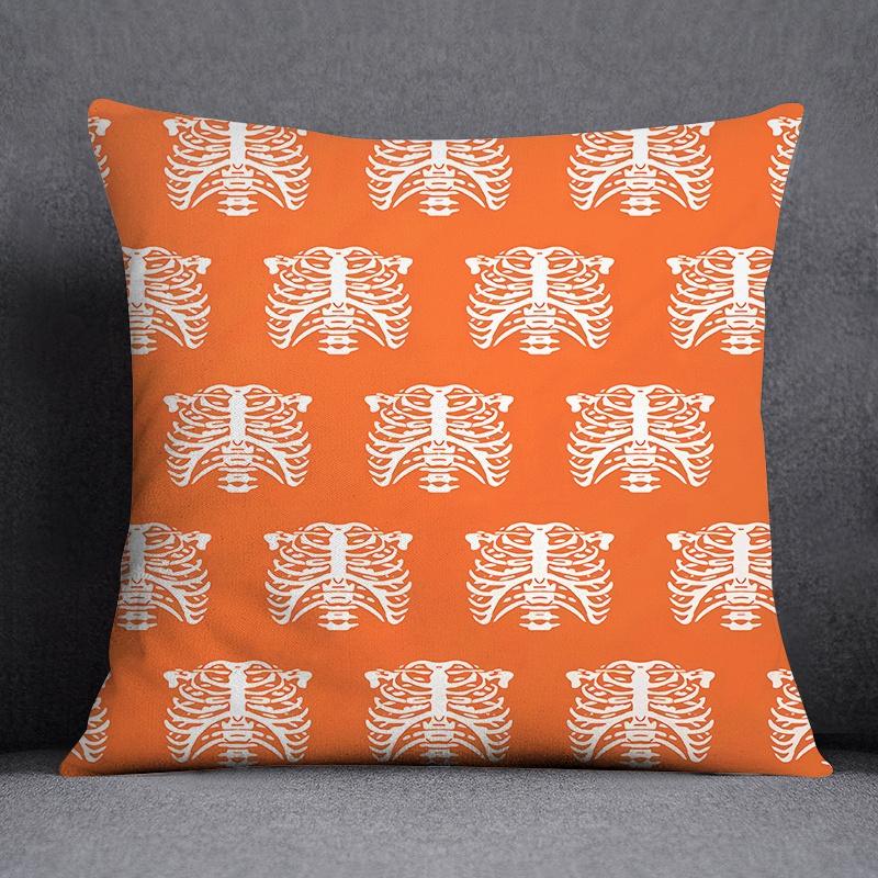 Orange Series Patterned Printed Pattern Cushion Cover for Home Living Room Sofa Office Decoration Pillowcase Pillowcase