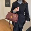 Neuer Modetrend Schloss offizielles Dokument tragbare Schulter schräg überspannte Damenhandtasche