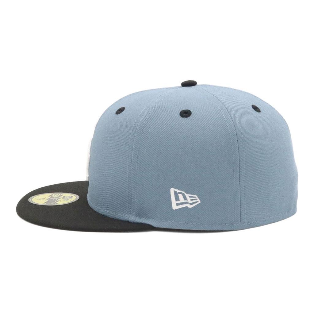 New Era 59FIFTY Cap 71007584 NER37C4035 LA Feded New Era Cap Side Patch Two Tone MLB ONSPOTZ Special Order SIDE PATCH 2Tone UNDER VISOR MLB Los
