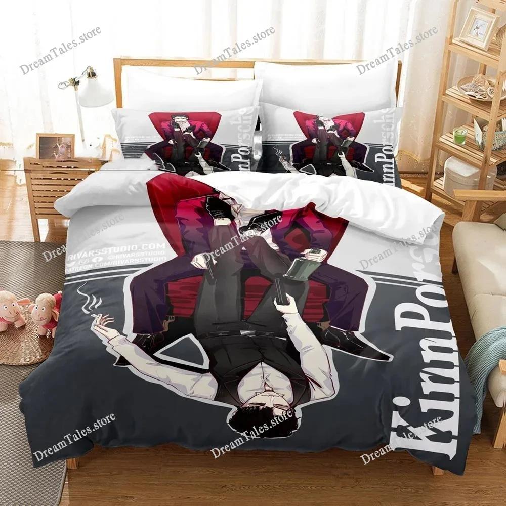 Bedding Set KinnPorsche Mileapo Single Twin Full Queen King Size Bed Set Aldult Kid Bedroom Duvetcover Sets Bed Sheet Set
