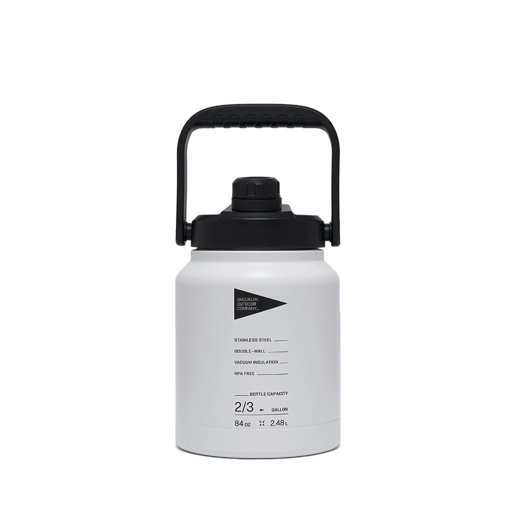 

BROOKLYN OUTDOOR COMPANY Brooklyn Outdoor Company Лед Сохраняет Холодным и Сделано в Новом Идеально для Кемпинга и Отдыха на Природе С Вакуумной Изоляцией (БОК) Кувшин, 2,5 л/3,8 л