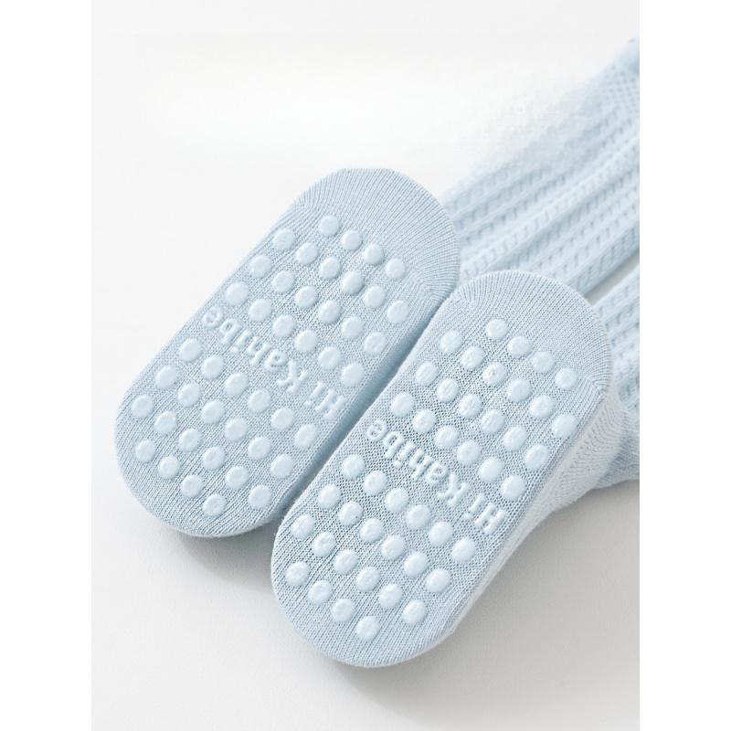 Children's Socks Girls Summer Thin Mesh Cotton Socks Boys Infants Baby Over-the-Knee Socks Anti-Mosquito Socks Class A