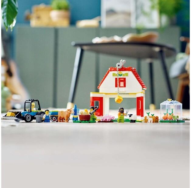 LEGO Oraș 60346 Hambar și animale de fermă
