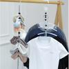 1PC Portable Hanging Type Socks Rope Multi-Function Washing Drying Socks Rack Divider Dry Tools Household Clothesline Gadgets
