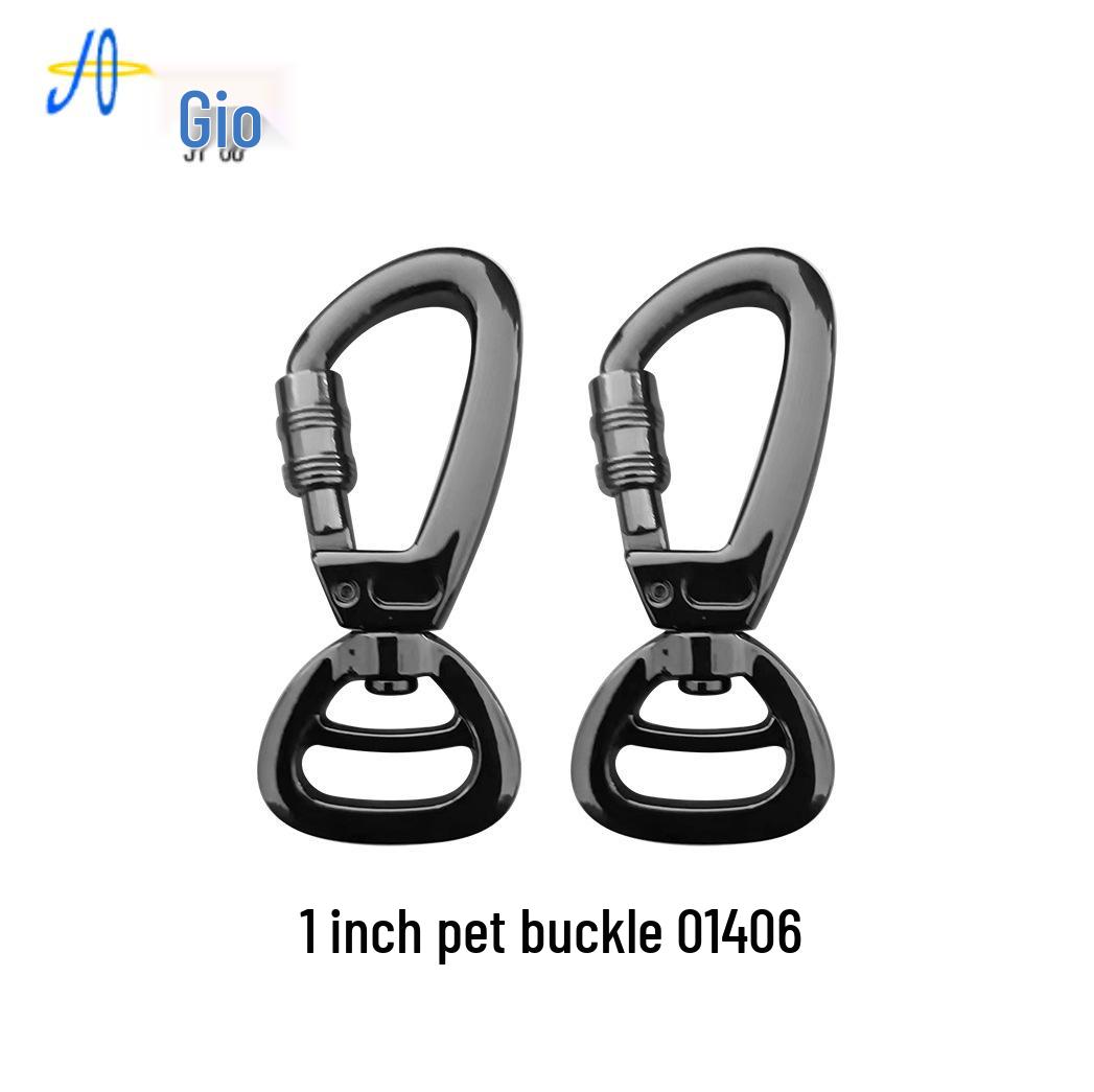 

High-Grade Zinc Alloy Locking Dog Leash Buckle