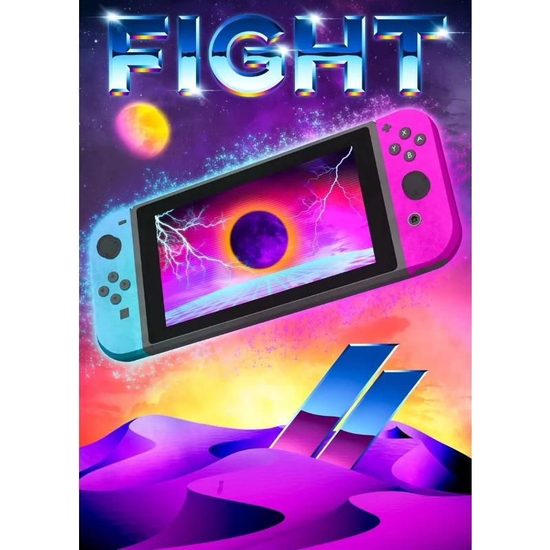 Boy Game Poster Canvas Painting Colorful Picture Art Wall Prints Gamer Handle Headset Kid Room Home Decoration No Frame