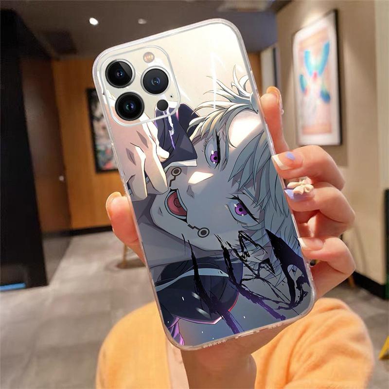 Toge Inumaki Anime Phone Case For iPhone 17 Pro Max Air 16 15 14 13 Pro Max 15 16 Pro 15Plus 16E Silicone Cover
