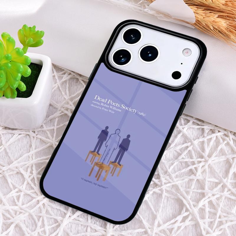 Dead Poets Society Five Centuries Of Ver Phone Case for iPhone 17 Air 16 15 11 12 14 13 Pro Max Shockproof Cover