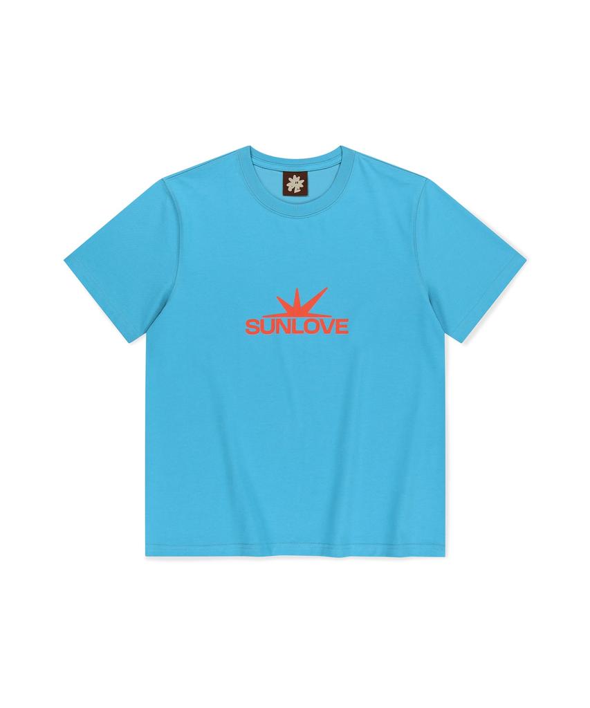 Sun Love Daybreak Logo Tee Blue