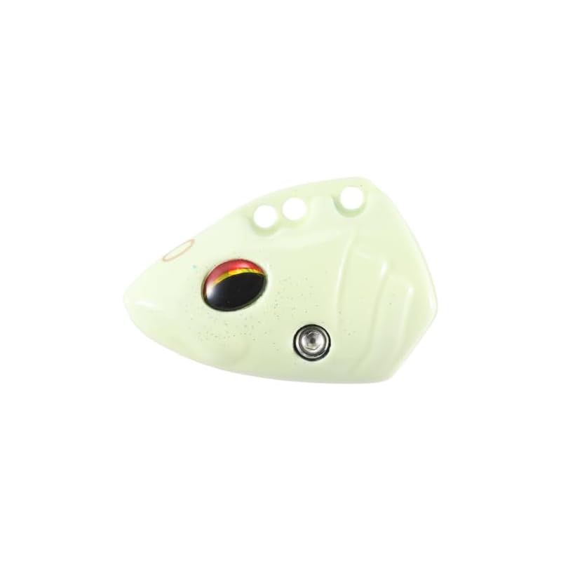 Daiwa Auto Hook Tachiuo Tenya Replacement Head, Funa Tachiuo Tenya SS40 AH Replacement Head, Full Green Glow/Fuyajo Two-Tone