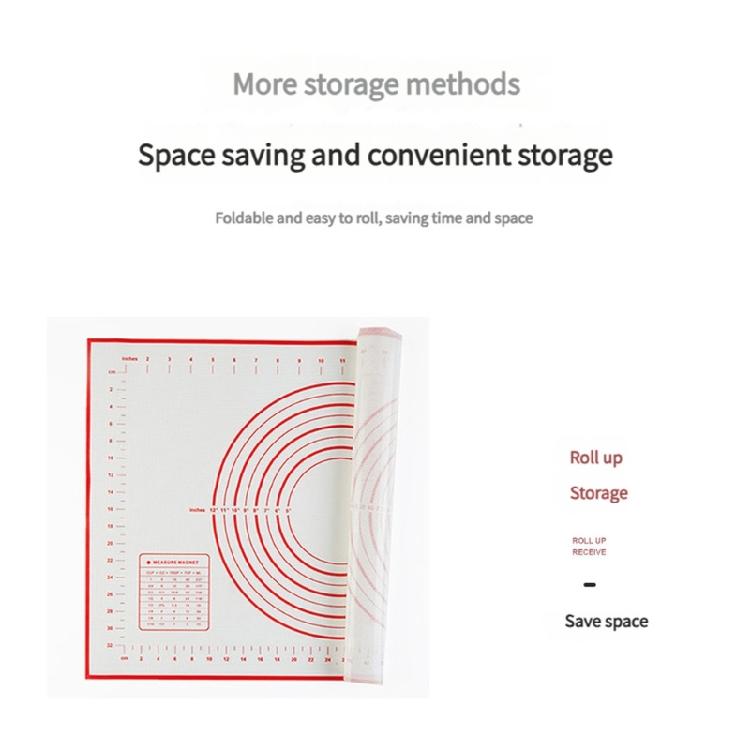 Professional Grades Silicone Pastry Sheet Nonslip Heat Resistant Surfaces Microwave Safe Compact Storage Solution