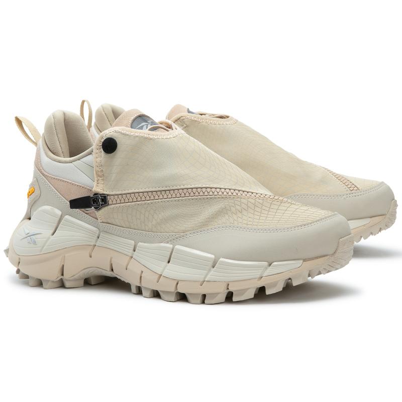 Spyder X Reebok Low Top Running Shoes Unisex Khaki Sneakers 100245914