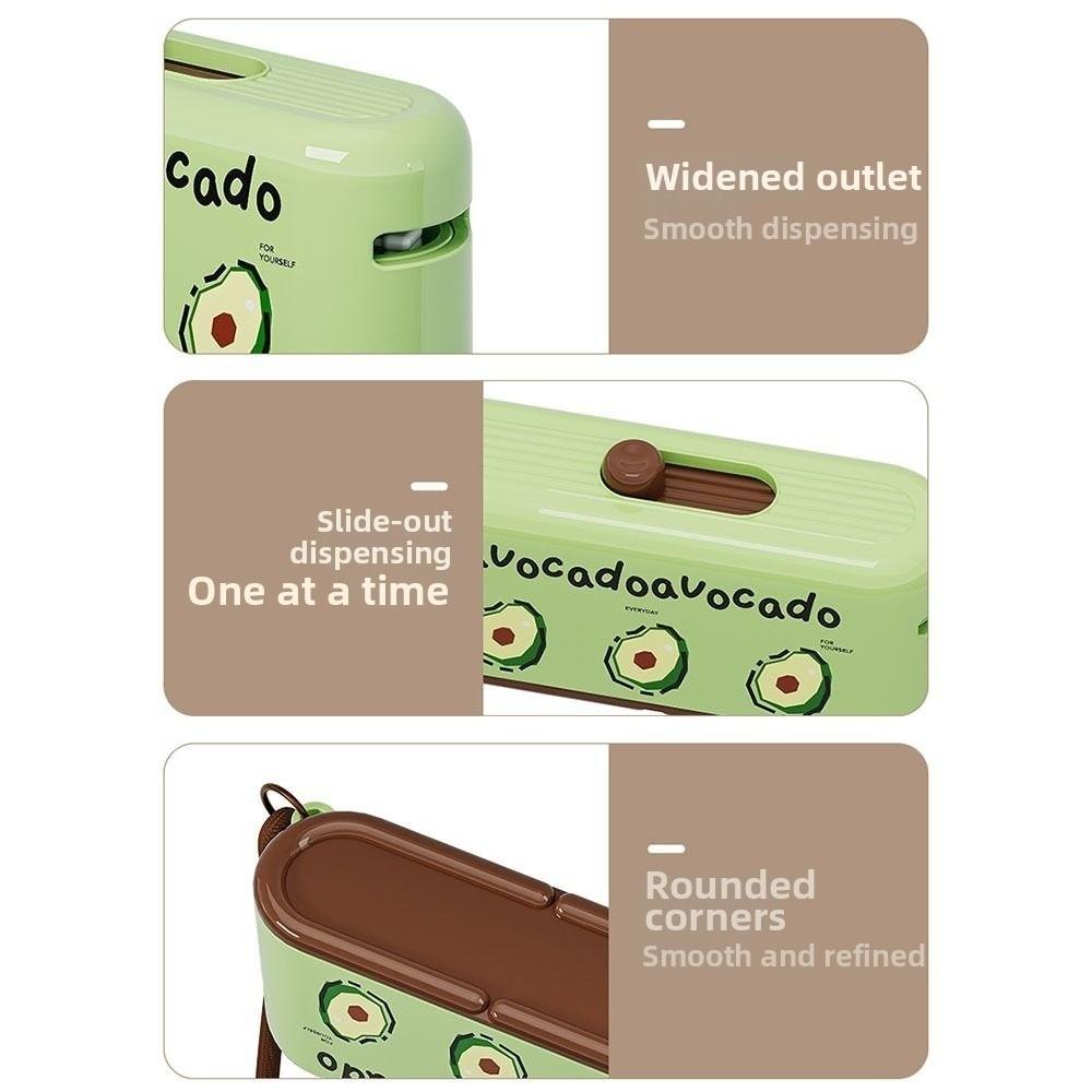 New Automatic Ejectable Floss Dispenser with 10 Floss Oral Care Floss Organiser Dental Floss Box