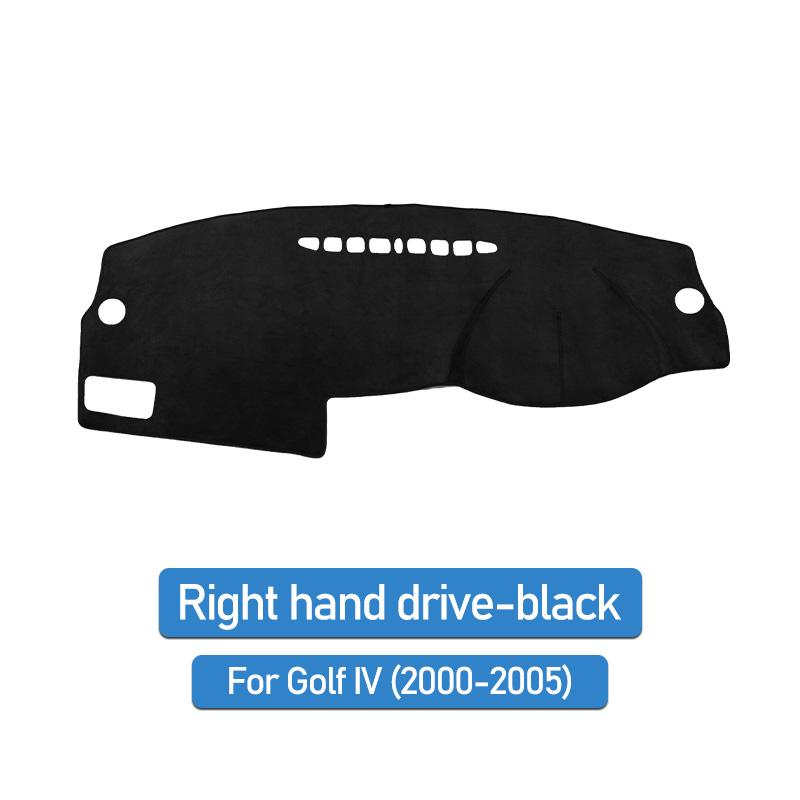 Flannel Dashboard Cover Pad for Volkswagen VW Golf 4 MK4 Golf IV 1J 2000 2001 2002 2003 2004 2005 Anti-UV Dash Mat  Accessories