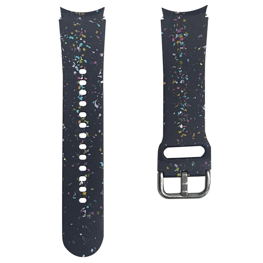 

Для Samsung Galaxy Watch FE 40mm/Watch6/Watch6 Classic Ремінець М які силіконові візерункові браслети Dark Blue