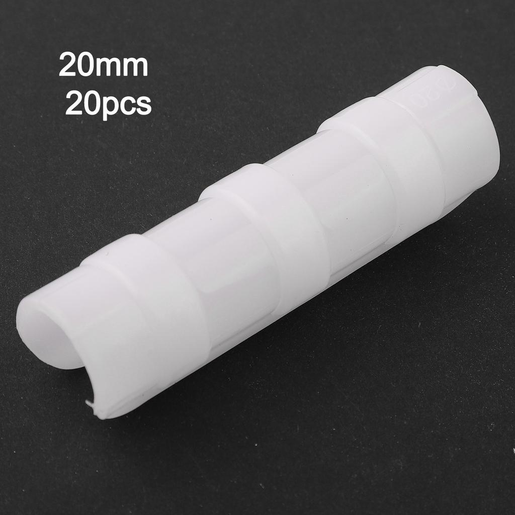 Greenhouse Clips 19mm 20mm 20x Black Clamp Film Clips