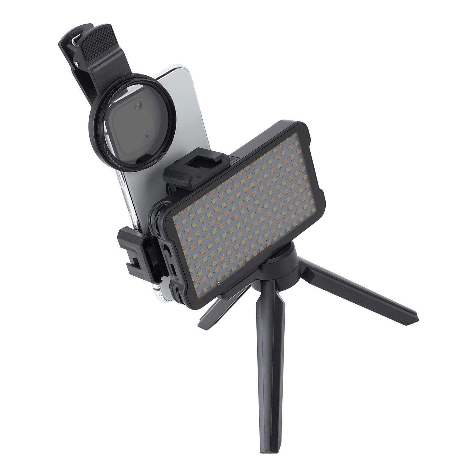 

Photography Light Wireless Rechargeable Photo Light with 180 LED Chips Adjustable Color Temperature and Brightness Lamp