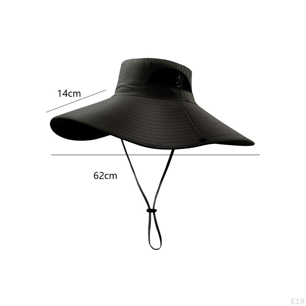 Bucket Hat Fishing Waterproof Breathable Lightweight Summer Casual Fisherman Sun Visor for