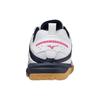 Mizuno Wave Kaiserburg 7 Wide White Pink Men Sneakers Navy 81GA222064
