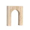 Natural Stone Geometry Ornaments Modern Crafts Desk Decoration Creative Arch Shaped Artwork Stone Statue Room Aesthetics Decor