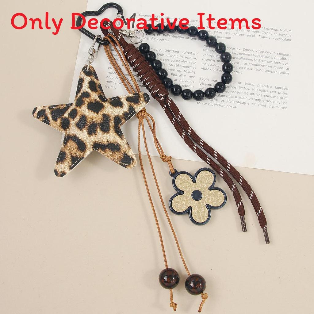 Miu Cartoon Bear Bag Charm With Handmade Fabric Keychain For Fashionable Bags