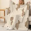Soft Skin-friendly Flannel Fleece Blanket - Warm Cozy Single Size, Ideal for Home Bedroom, Halloween Christmas, Daily Leisure Use