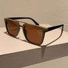 Durable High Quality High End Designer Style Retro Edgy Punk Trendy Square Shaped Female For Both Male Sun Glasses