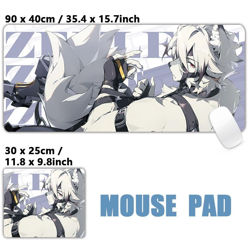 Gaming Hoshimi Miyabi Ye Shunguang Mouse Pad Evelyn Ellen Zenless Zone Zero Keyboard Desk Mats XXL Anime Girls Mousepad