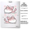 Cat Fish Car Stickers Auto Wheel Brow Bumper Sticker Scratches Cover Body Decoration Decals Motorcycle Waterproof Decals