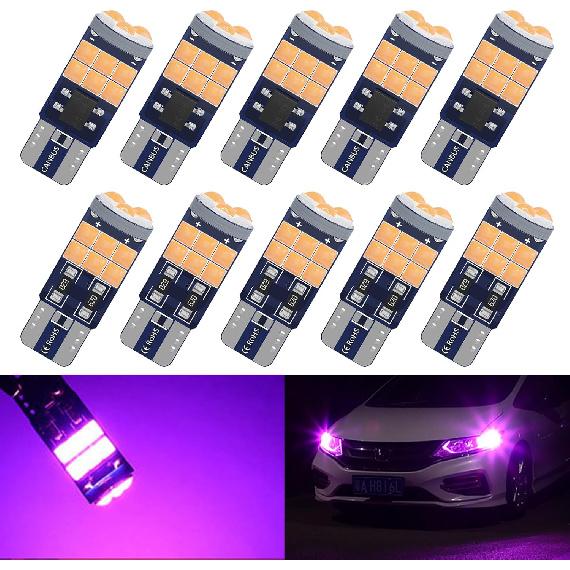 194 LED Bulb Canbus Error Free 3030 Chipset 15-SMD T10 Wedge 168 192 W5W Replacement Bulbs for Car Truck Interior Dome Map Door Courtesy Marker