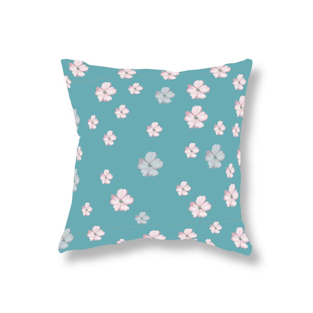 Simple Home Decor Plant Flower Pillowcase Sofa Decoration Room Bedside Office Game Chair Cushion Cover