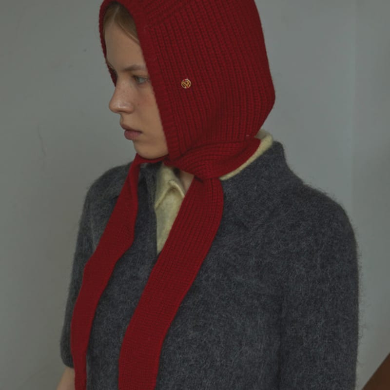 White Project VIRGIN WOOL BALACLAVA [5COLOR]