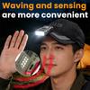 High Power LED Flashlight–Tactical Rechargeable Dual Light Source with 7 Modes,Clip On Magnetic Hanging EDC Light for Hat Campin