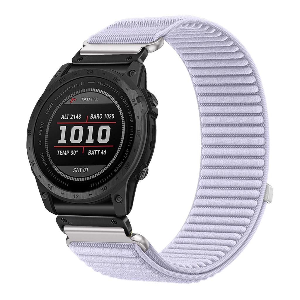22mm 26mm Nylon Quick Release Loop Strap for Garmin Fenix 8 7X 7XPro Fenix 6X 6 5X 5Plus Tactix7 Forerunner965 955 Enduro 3 Band