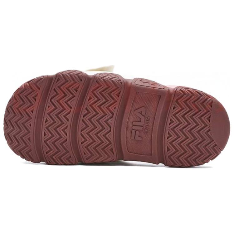 FILA Fusion Buster Slippers Women slippers White Brown T12W421503FSC