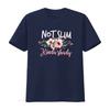 Not Slim Kinda Shady Flowers Birthday Motivation T Shirt vintage Washed graphic homme Stylish streetwear Soft Stretched