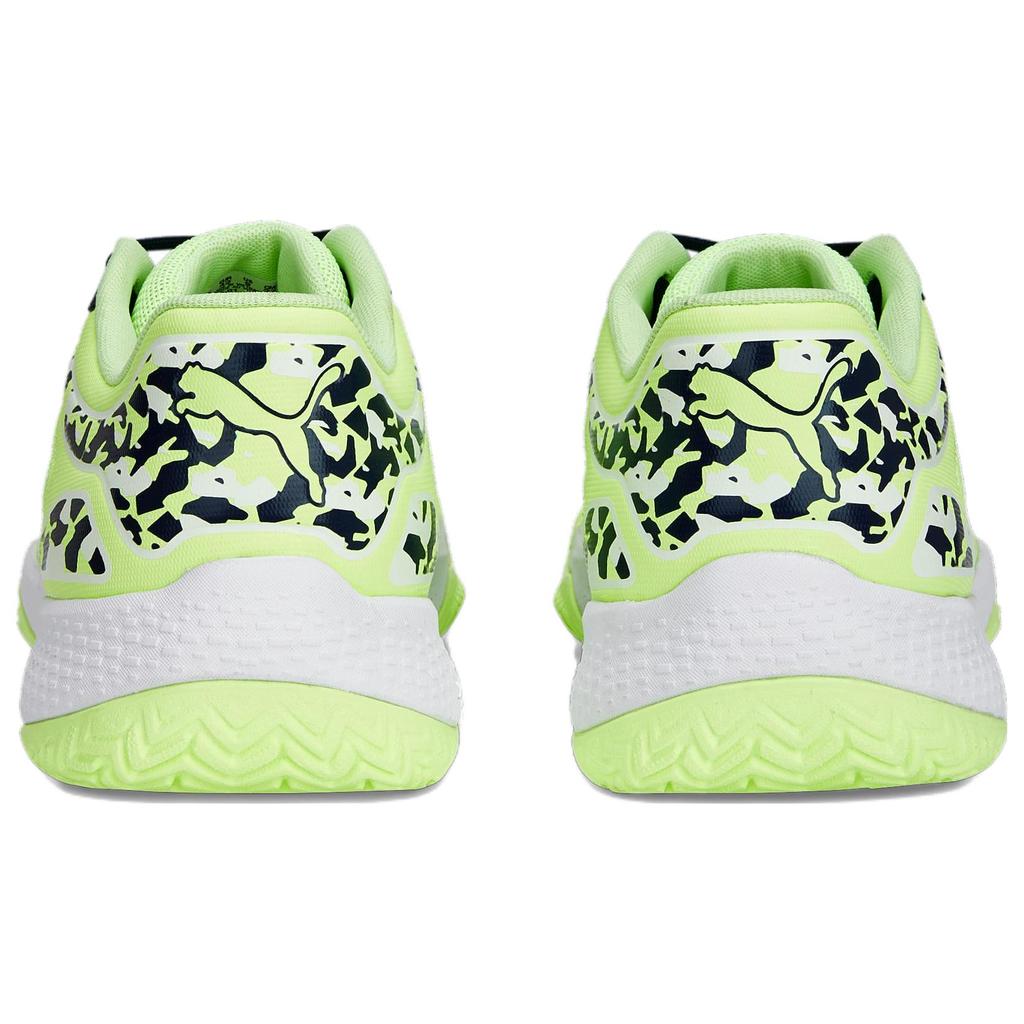 New PUMA Solarcourt Rct Padel 'Fast Yellow Camo' 107296-01