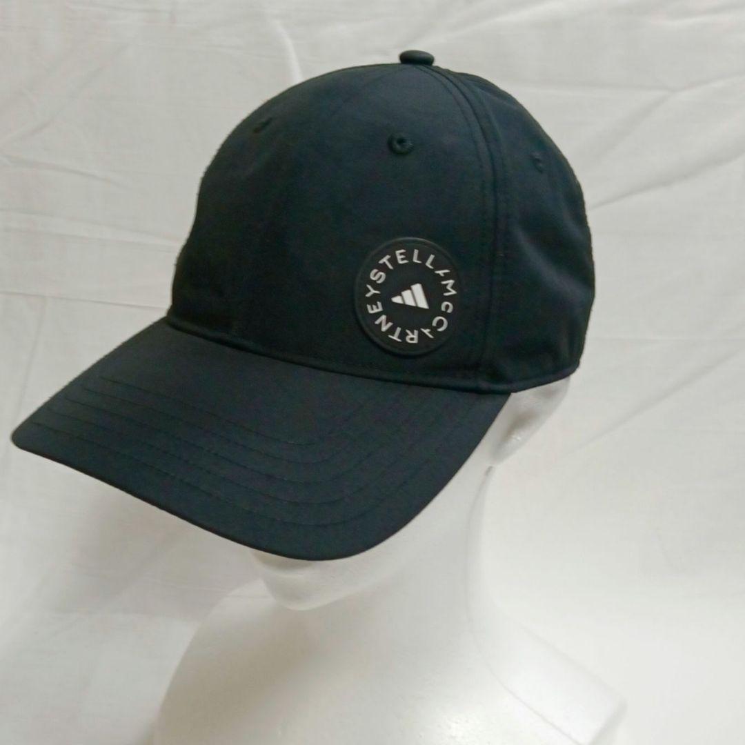 Used Adidas by Stella McCartney Logo Cap Black