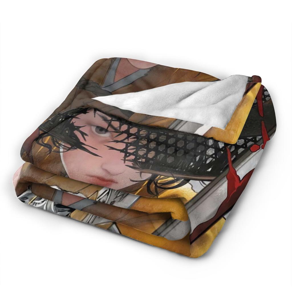 Super Warm BlanketGirls Boys Decorative Ghost of Yotei Game 2025 Throw Blanket  Flannel Bedspread For Outdoor Pattern Bed Cover