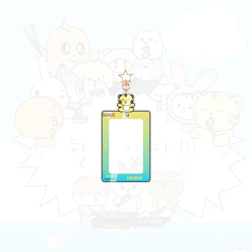 SEVENTEEN Acrylic Keychain & Card Holder Charm